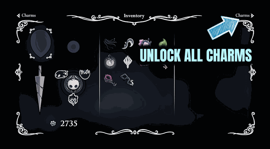 Hollow Knight — Hallownest Express (Give All Items) (screenshot 2)